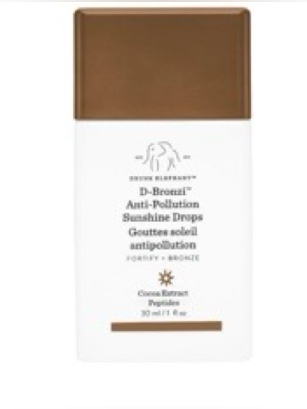 NEW Drunk Elephant D-Bronzi Anti-Pollution Sunshine Bronzing Drops 30 ml